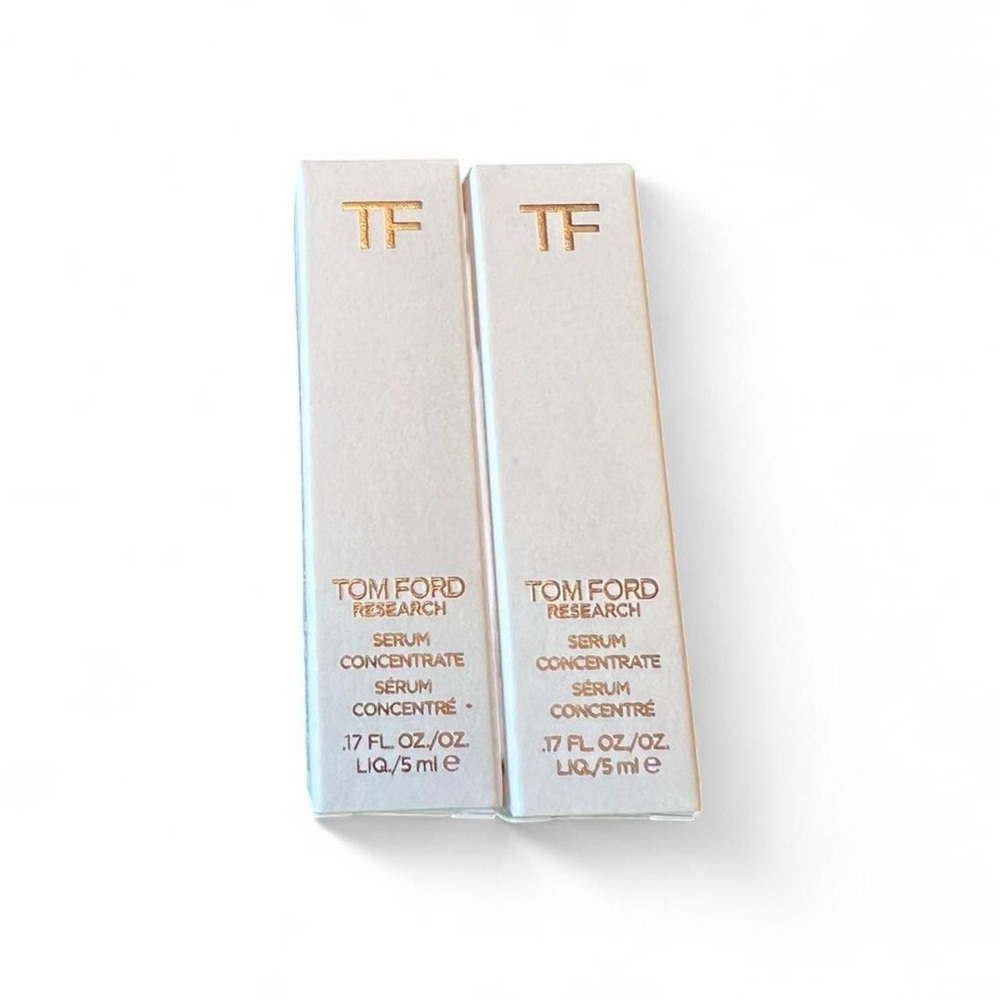 Tom Ford research Serum Concentrate Duo 2x 5ML samples travel size new